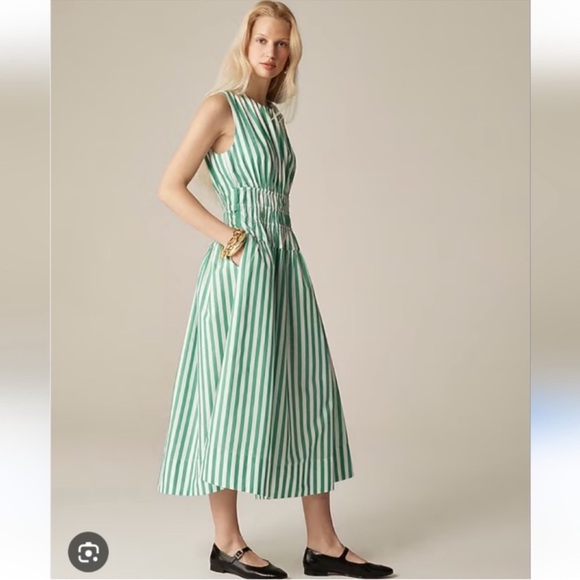 white christmas dresses Addison Bay Cotton Poplin Cabana Dress Large / Navy/Poppy/Super White main image 0